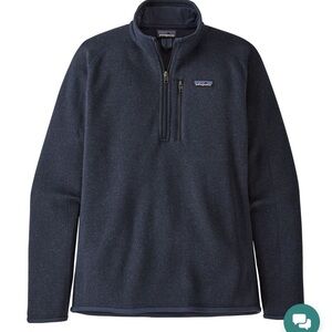 Patagonia Men Better Sweater 1/4-Zip Fleece Jacket , size M